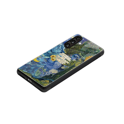 Masterpiece stylish phone case for samsung galaxy a55 5g | glossy glass and slim fit