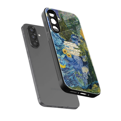 Masterpiece sleek samsung galaxy a36 5g cover with tempered glass back and TPU edges