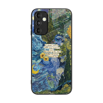 Masterpiece back phone cover | glass case for samsung galaxy m14 5g
