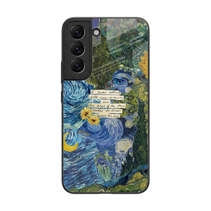 Masterpiece back phone cover | glass case for samsung galaxy s22