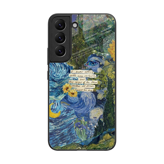 Masterpiece back phone cover | glass case for samsung galaxy s22