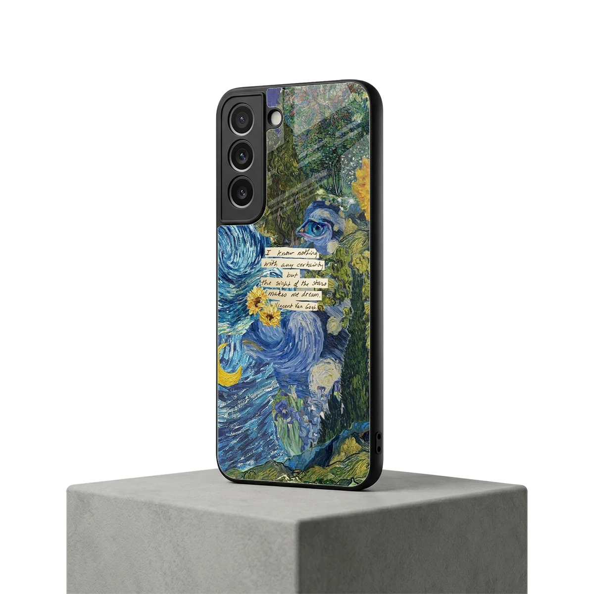 Masterpiece samsung galaxy s22 mobile cover | shockproof glass phone case