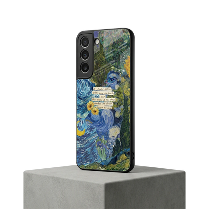 Masterpiece samsung galaxy s22 mobile cover | shockproof glass phone case