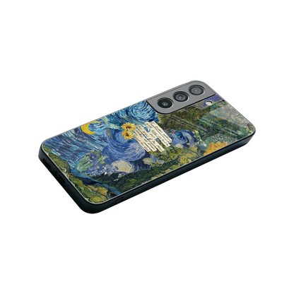 Masterpiece stylish phone case for samsung galaxy s22 | glossy glass and slim fit