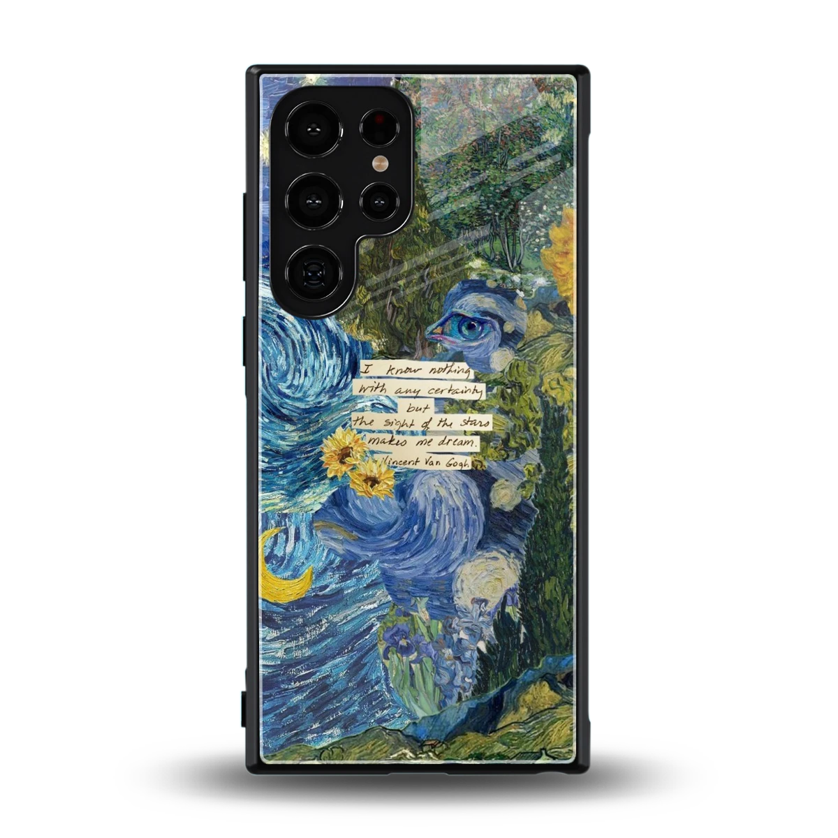 Masterpiece back phone cover | glass case for samsung galaxy s24 ultra