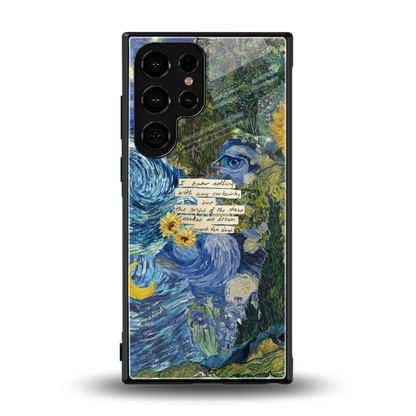 Masterpiece back phone cover | glass case for samsung galaxy s24 ultra