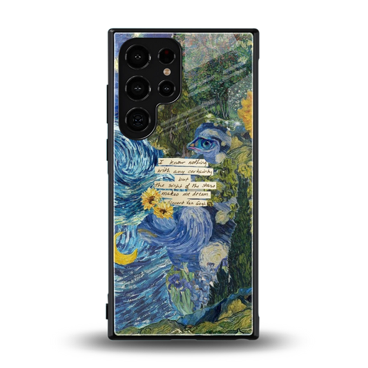 Masterpiece back phone cover | glass case for samsung galaxy s24 ultra