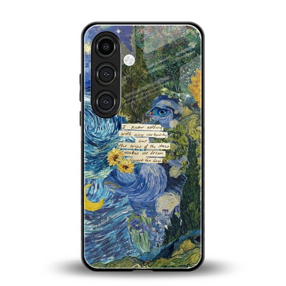 Masterpiece back phone cover | glass case for samsung galaxy s24 plus