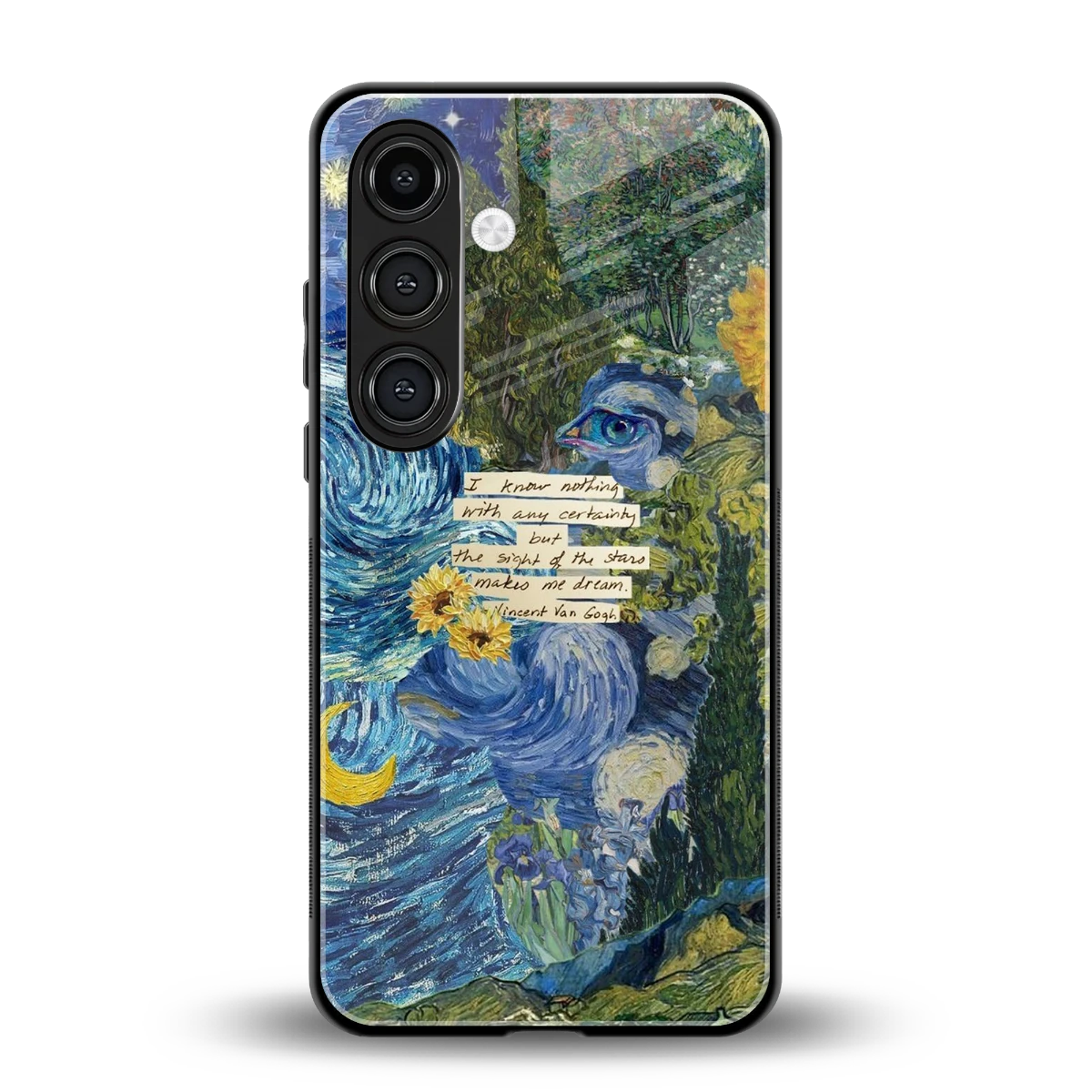 Masterpiece back phone cover | glass case for samsung galaxy s25 plus