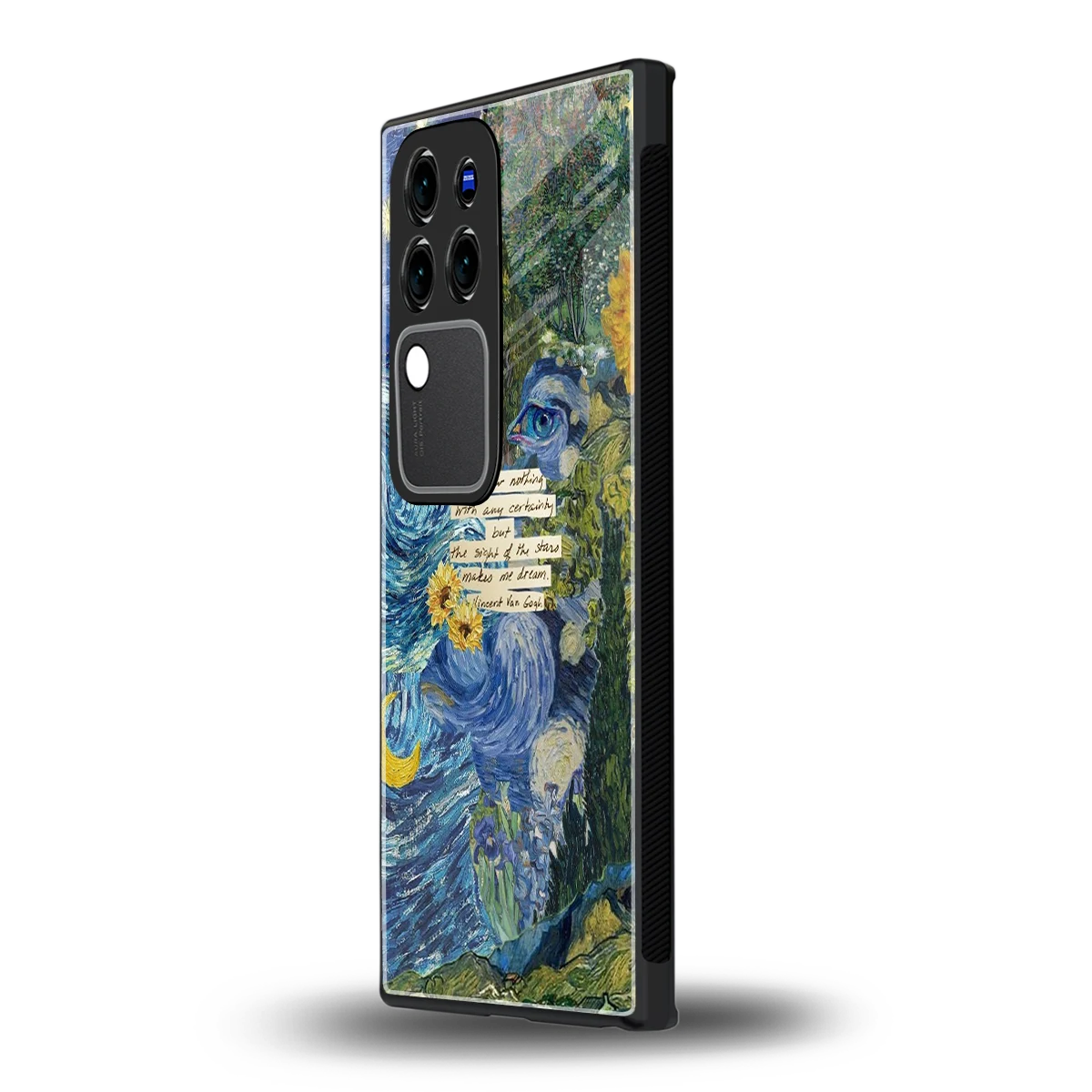 Masterpiecevivo v30 pro mobile cover | shockproof glass phone case