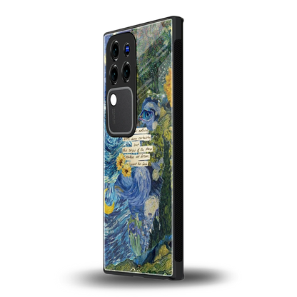 Masterpiecevivo v30 pro mobile cover | shockproof glass phone case