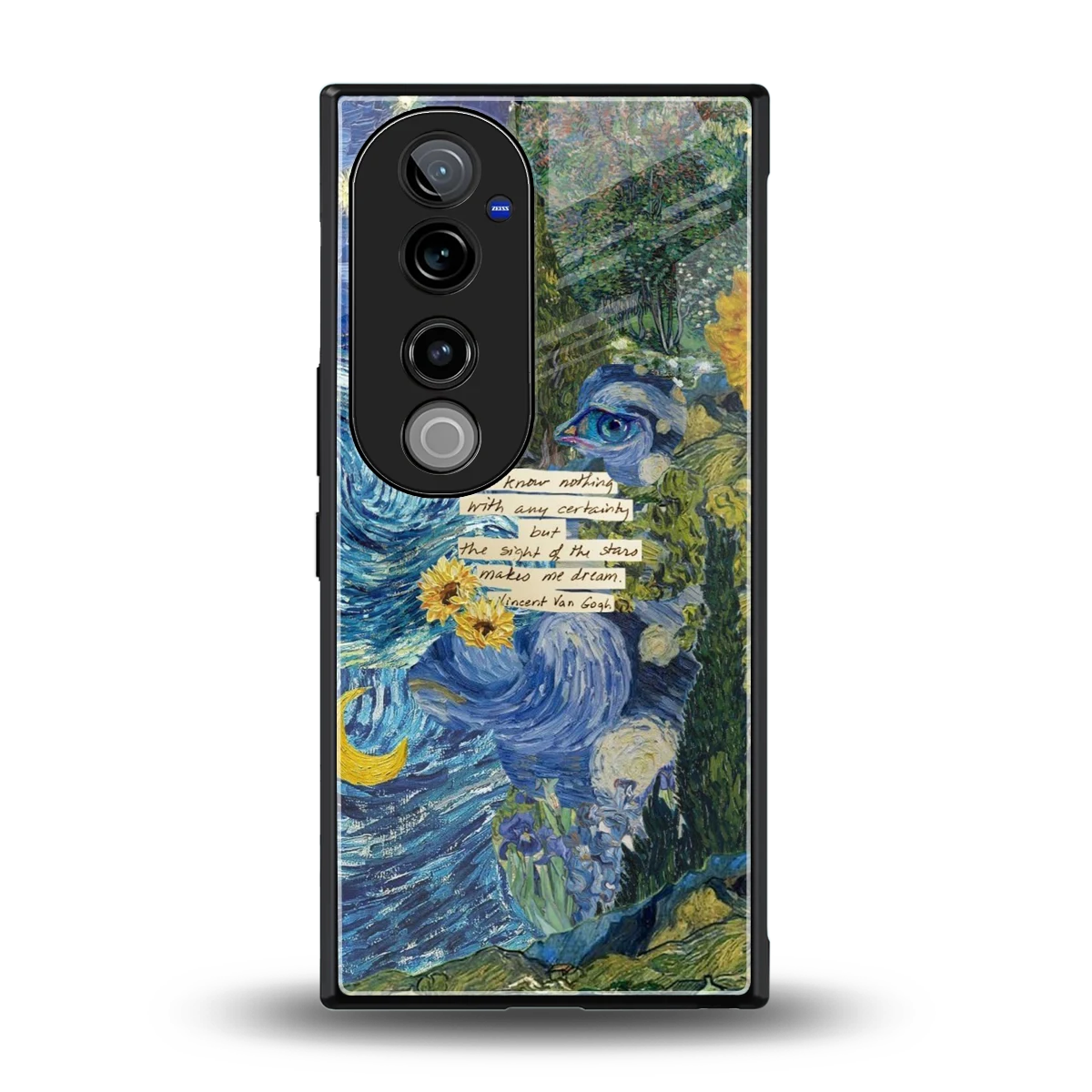 Masterpiece back phone cover | glass case for vivo v40 pro