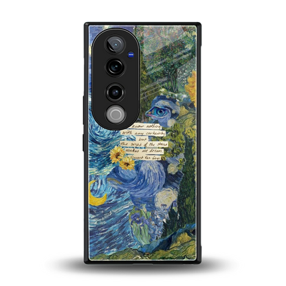 Masterpiece back phone cover | glass case for vivo v40 pro