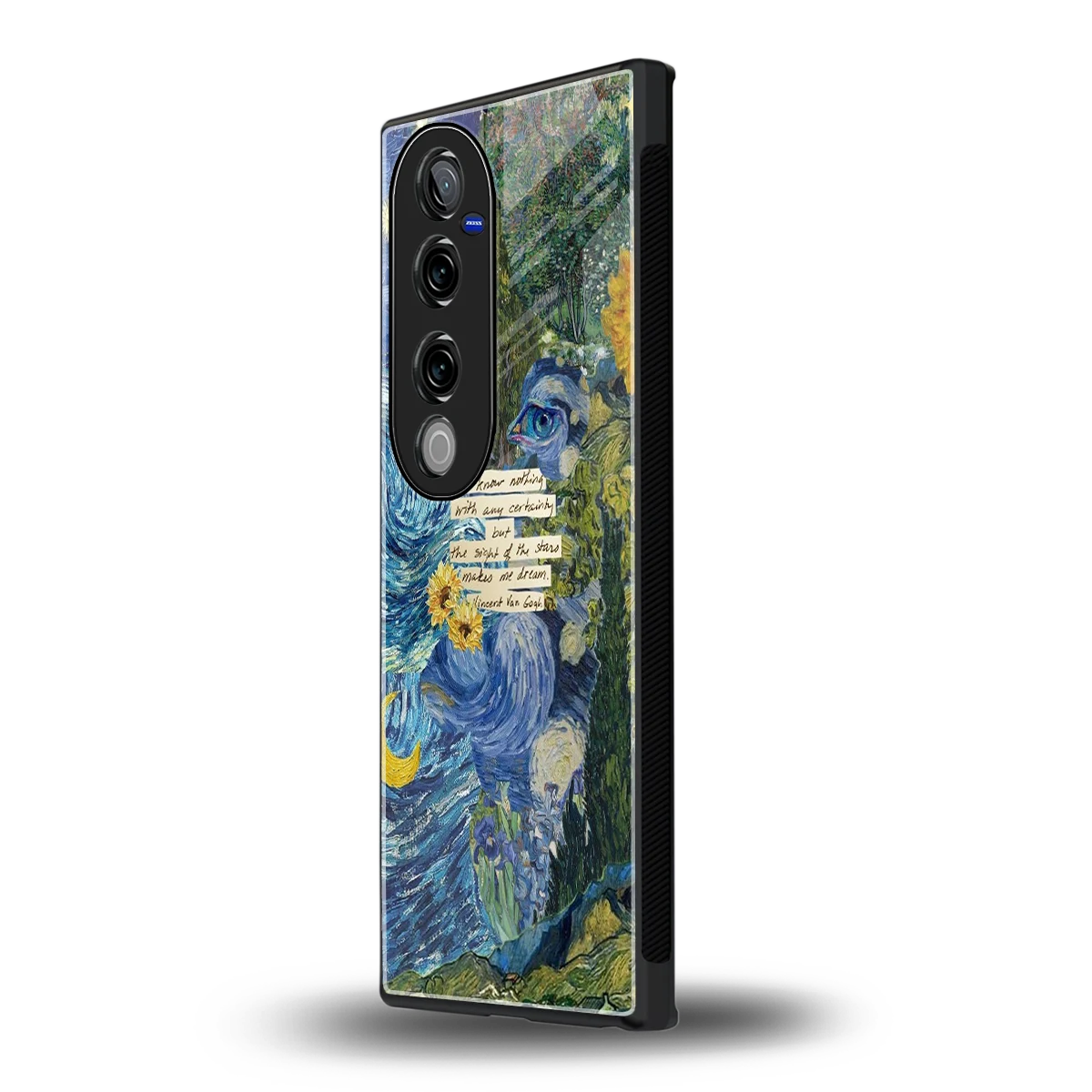 Masterpiece vivo v40 pro mobile cover | shockproof glass phone case