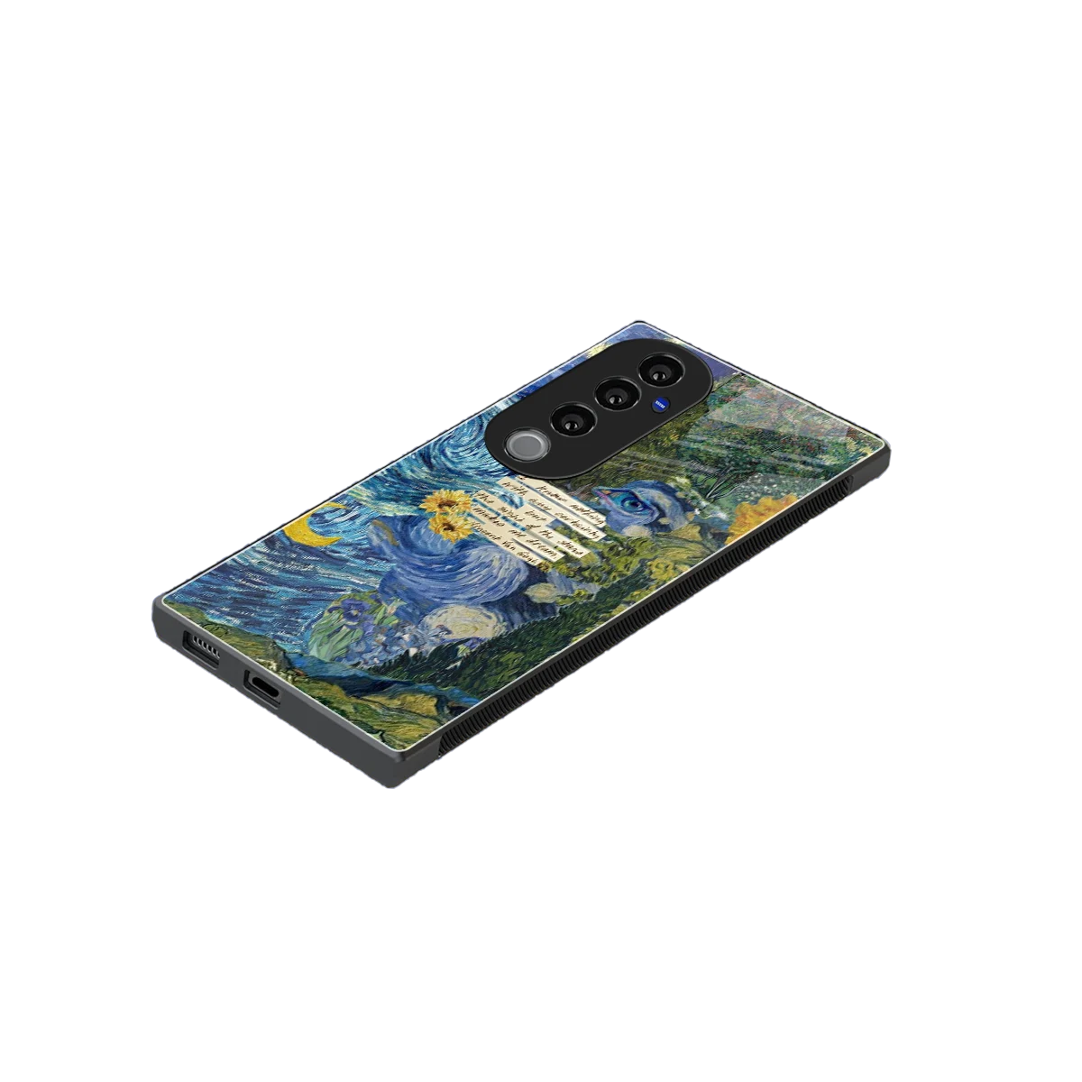 Masterpiece stylish phone case for vivo v40 pro | glossy glass and slim fit