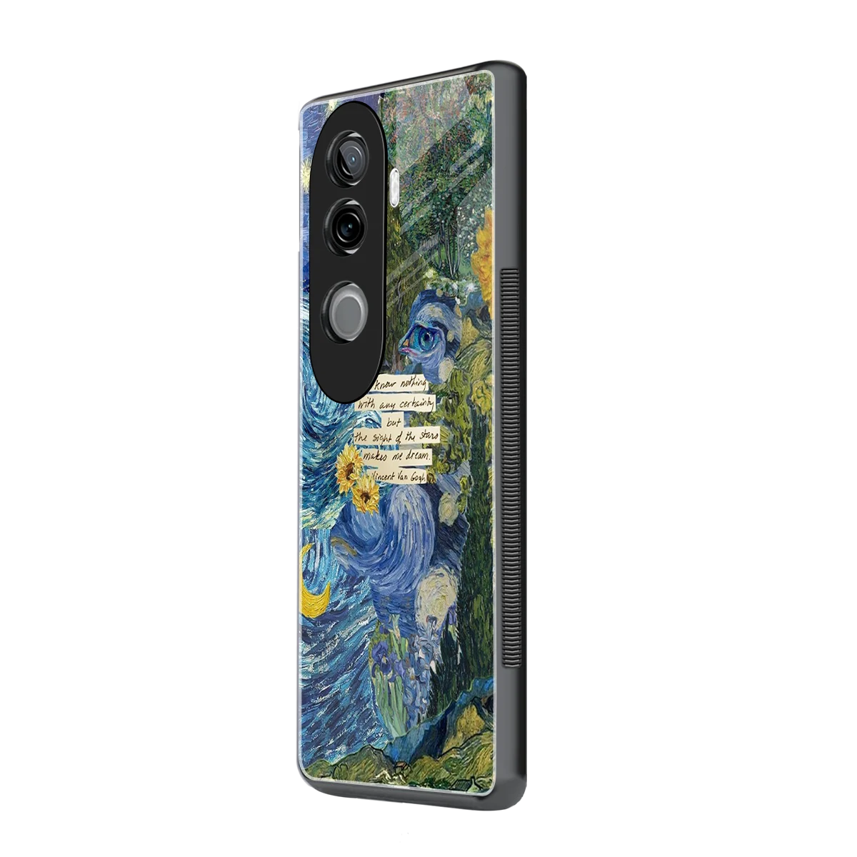 Masterpiece vivo v40e mobile cover | shockproof glass phone case