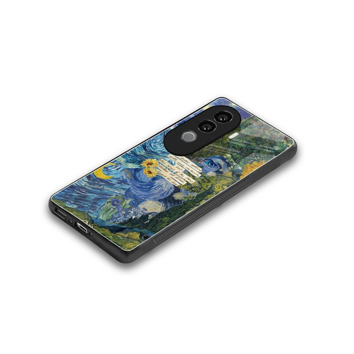 Masterpiece stylish phone case for vivo v40e | glossy glass and slim fit