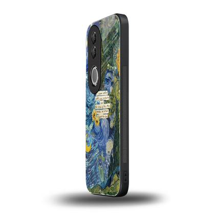 Masterpiece vivo v50 mobile cover | shockproof glass phone case