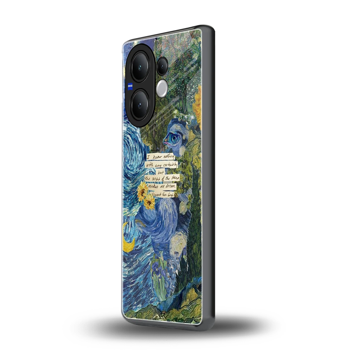 Masterpiece vivo v60 mobile cover | shockproof glass phone case