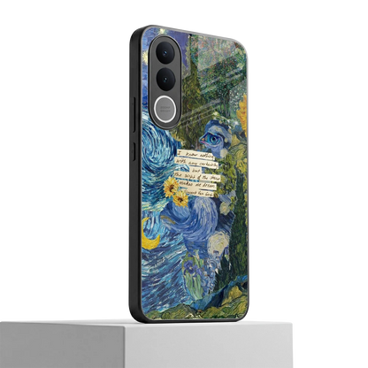 Masterpiece vivo v70 fe mobile cover | shockproof glass phone case