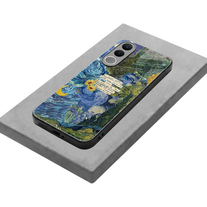 Masterpiece stylish phone case for vivo v70 fe | glossy glass and slim fit