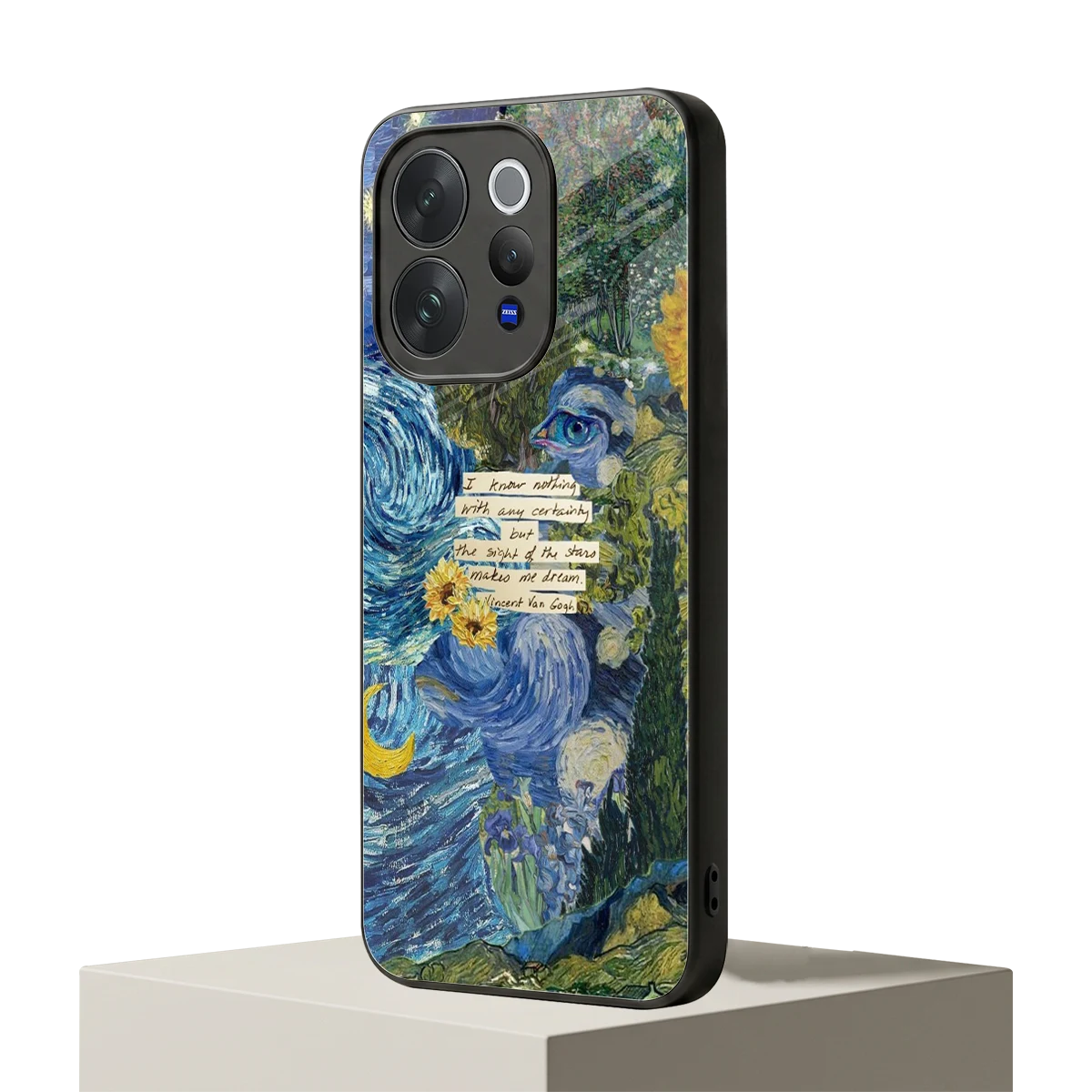 Masterpiece vivo v70 mobile cover | shockproof glass phone case