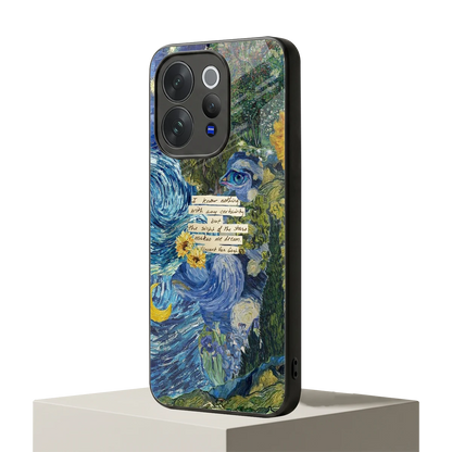 Masterpiece vivo v70 elite mobile cover | shockproof glass phone case