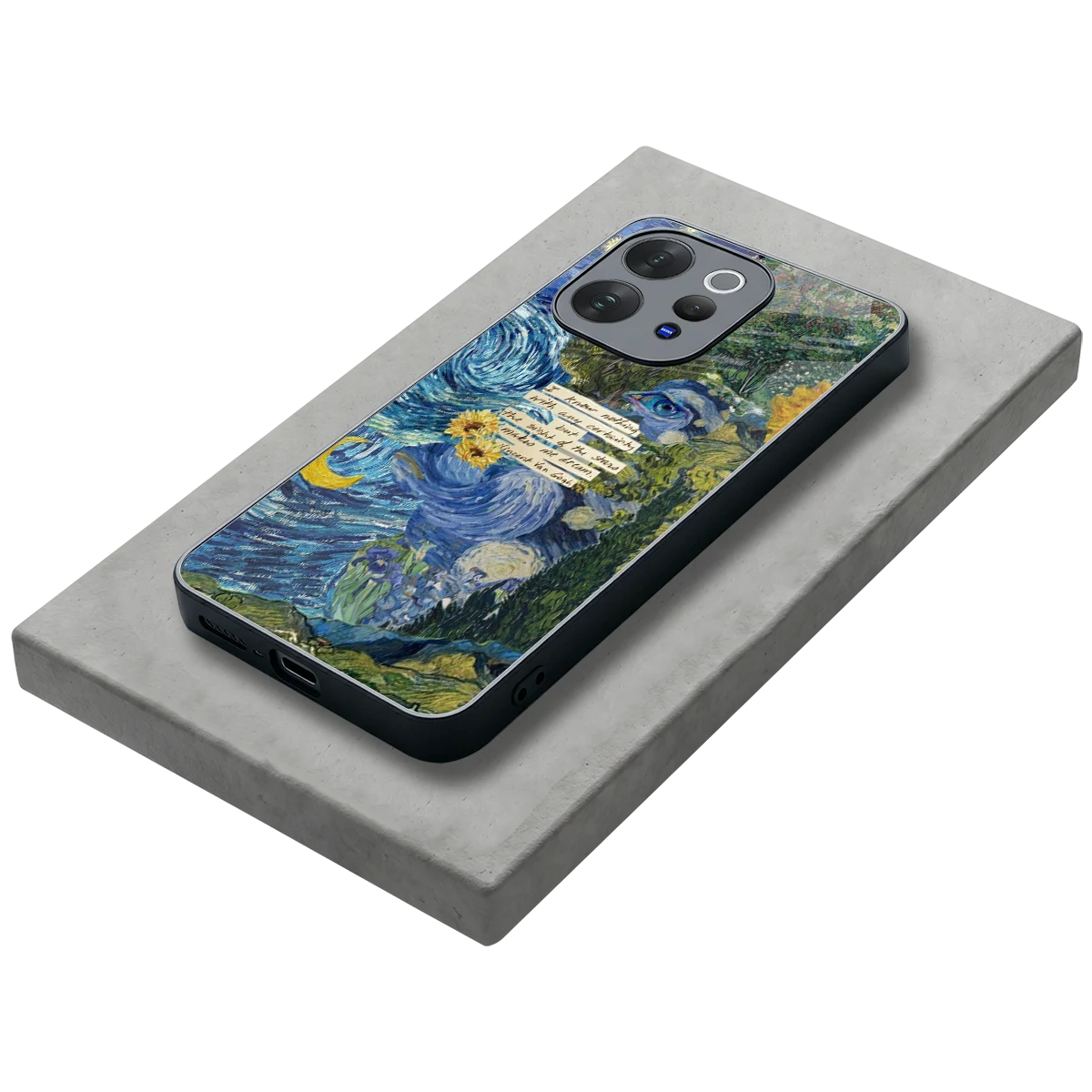 Masterpiece stylish phone case for vivo v70 elite | glossy glass and slim fit