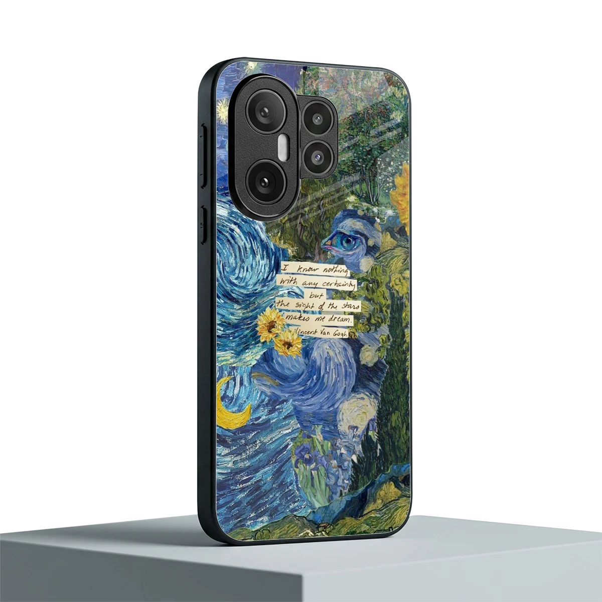 Masterpiece vivo x200 fe mobile cover | shockproof glass phone case