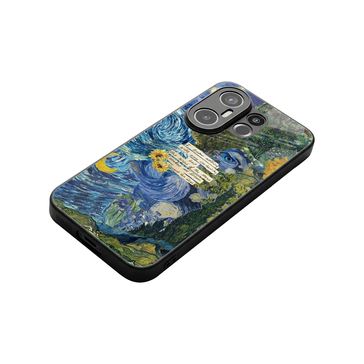 Masterpiece stylish phone case for vivo x200 fe | glossy glass and slim fit