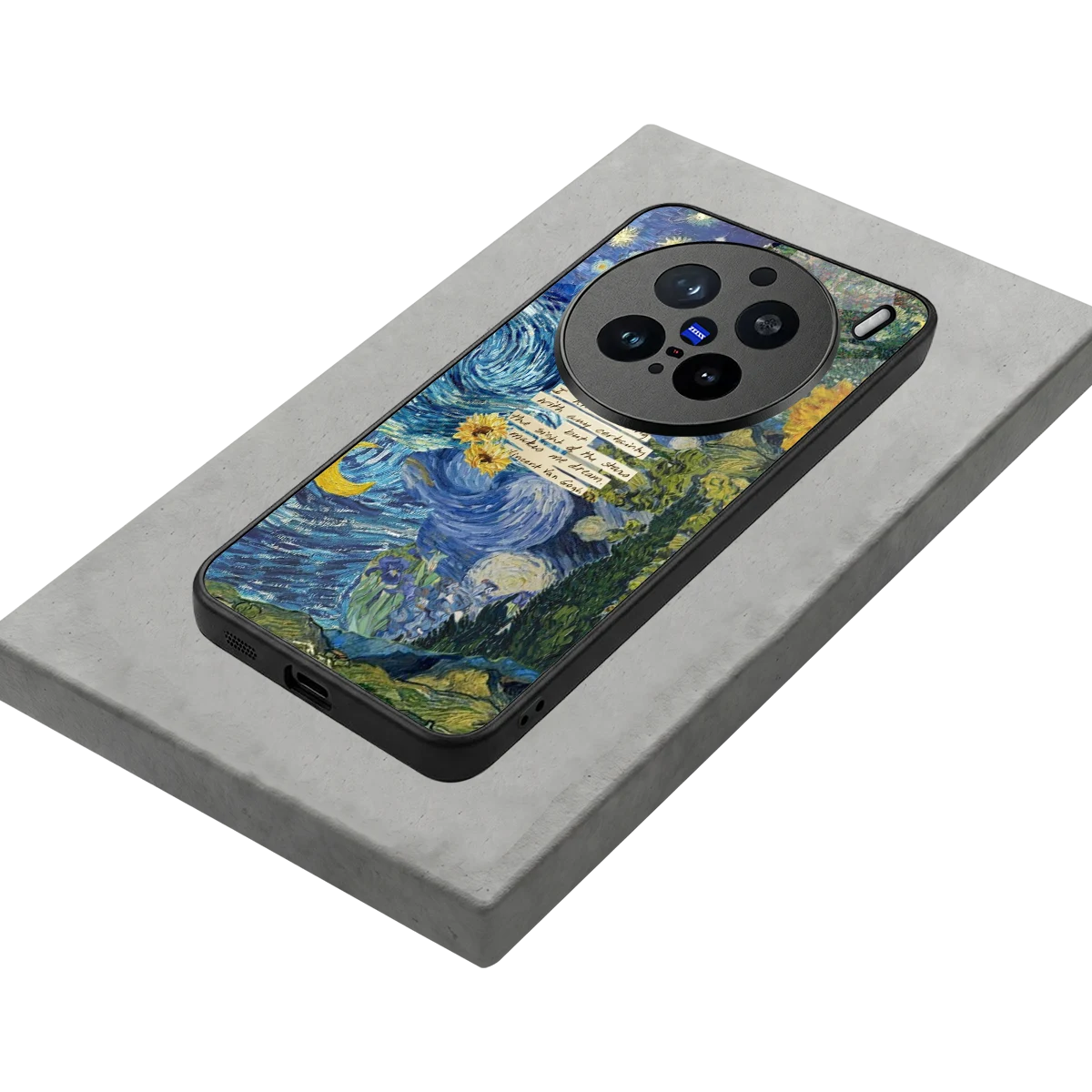 Masterpiece stylish phone case for vivo x200 pro | glossy glass and slim fit