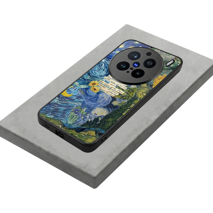 Masterpiece stylish phone case for vivo x200 pro | glossy glass and slim fit