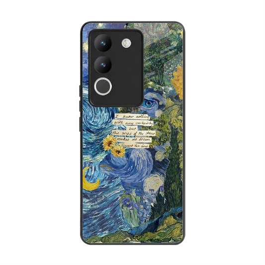 Masterpiece back phone cover | glass case for vivo y200 5g