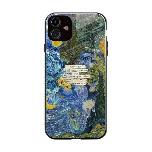 Masterpiece back phone cover | glass case for iphone 12