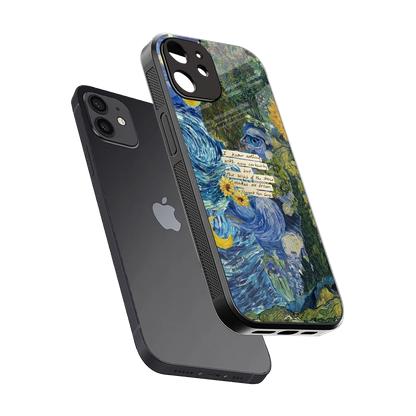 Masterpiece sleek iphone 11 cover with tempered glass back and TPU edges