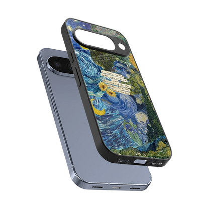 Masterpiece sleek google pixel 10 cover with tempered glass back and TPU edges