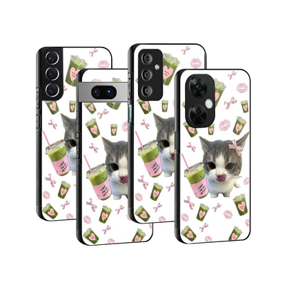 Stylish Glass Back Case for All Smartphones iPhone, Samsung, OnePlus, Pixel, Redmi, Oppo, Vivo, Motorola