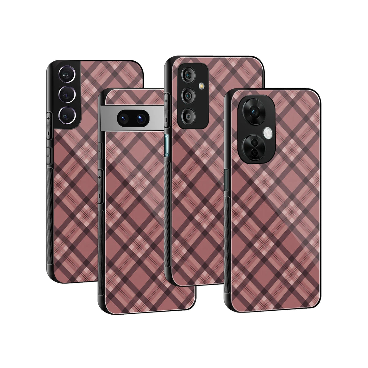 Stylish Glass Back Case for All Smartphones iPhone, Samsung, OnePlus, Pixel, Redmi, Oppo, Vivo, Motorola