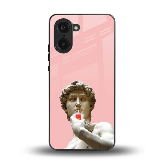 Mc David back phone cover | glass case for oneplus nord ce5 5g