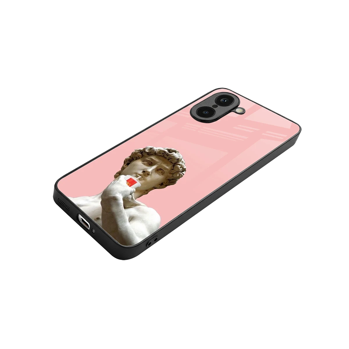Mc David stylish phone case for oneplus nord ce5 5g | glossy glass and slim fit