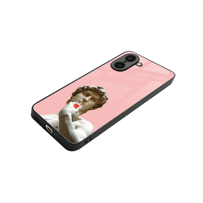 Mc David stylish phone case for oneplus nord ce5 5g | glossy glass and slim fit