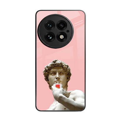 Mc David back phone cover | glass case for oneplus 13