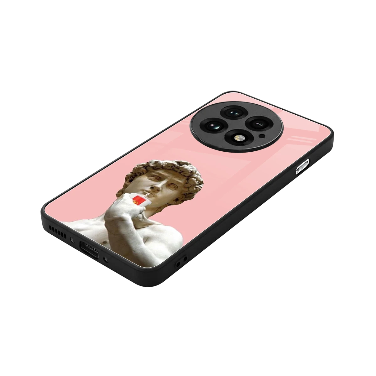 Mc David stylish phone case for oneplus 13 | glossy glass and slim fit
