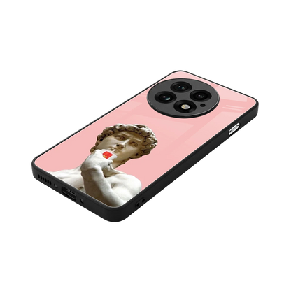 Mc David stylish phone case for oneplus 13 | glossy glass and slim fit