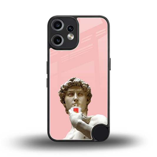 Mc David back phone cover | glass case for cmf nothing phone 2 pro