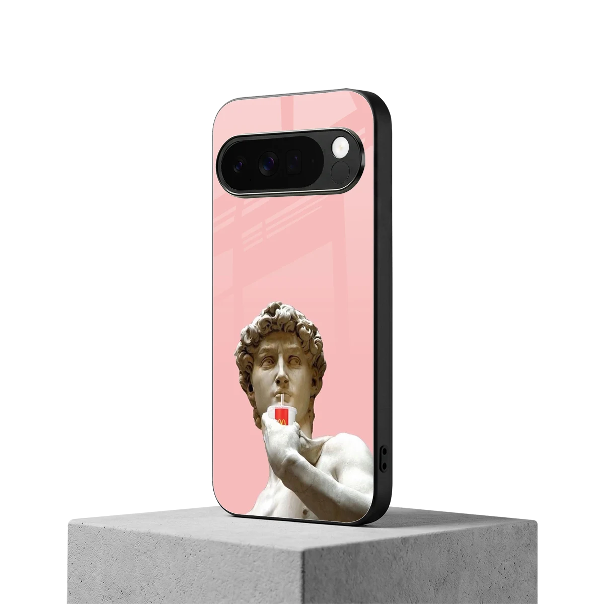 Mc David google pixel 10 pro xl mobile cover | shockproof glass phone case