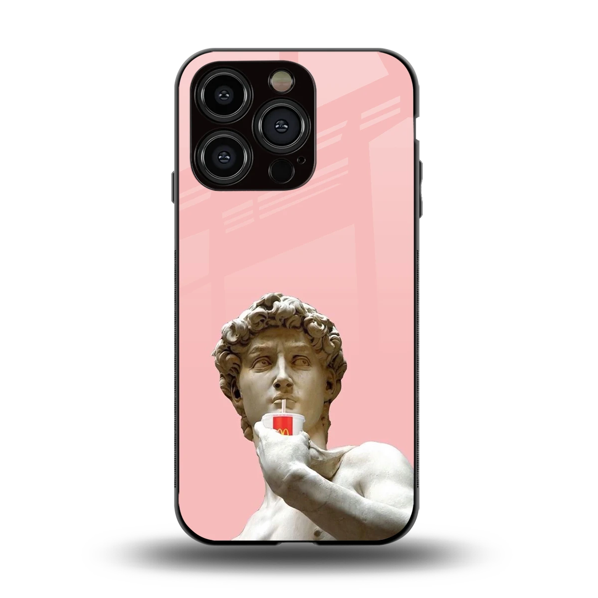 Mc David back phone cover | glass case for iphone 13 pro