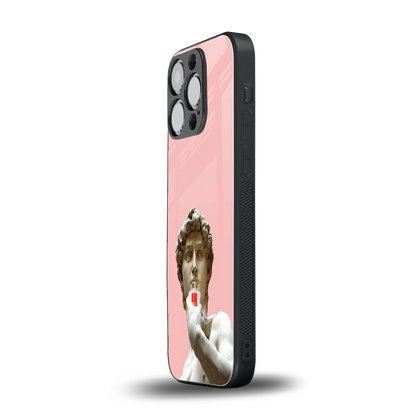 Mc David iphone 13 pro mobile cover | shockproof glass phone case
