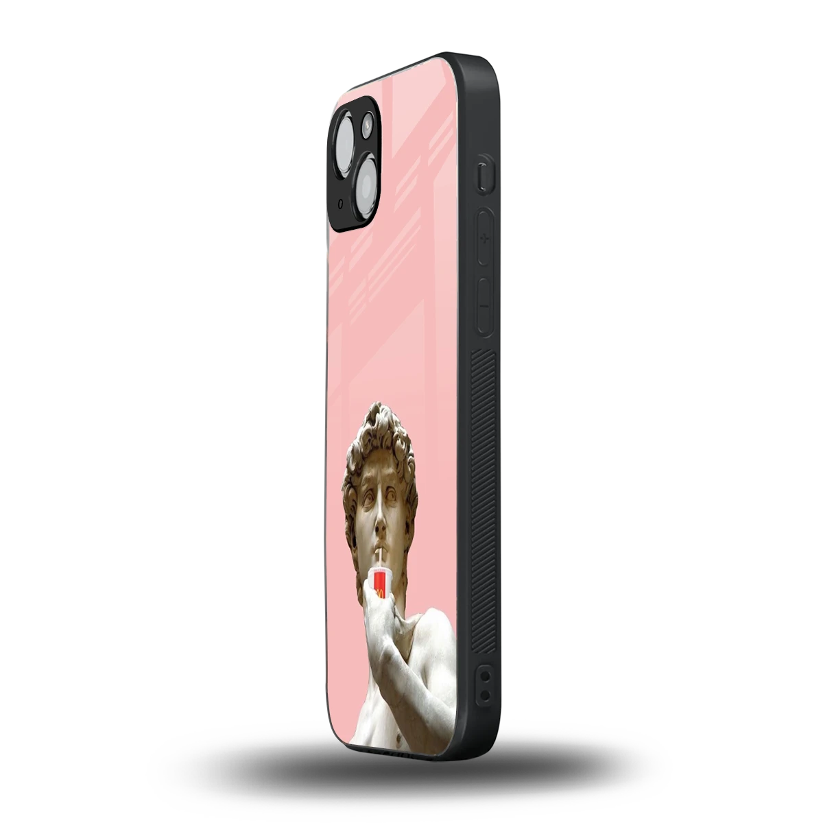 Mc David iphone 14 mobile cover | shockproof glass phone case