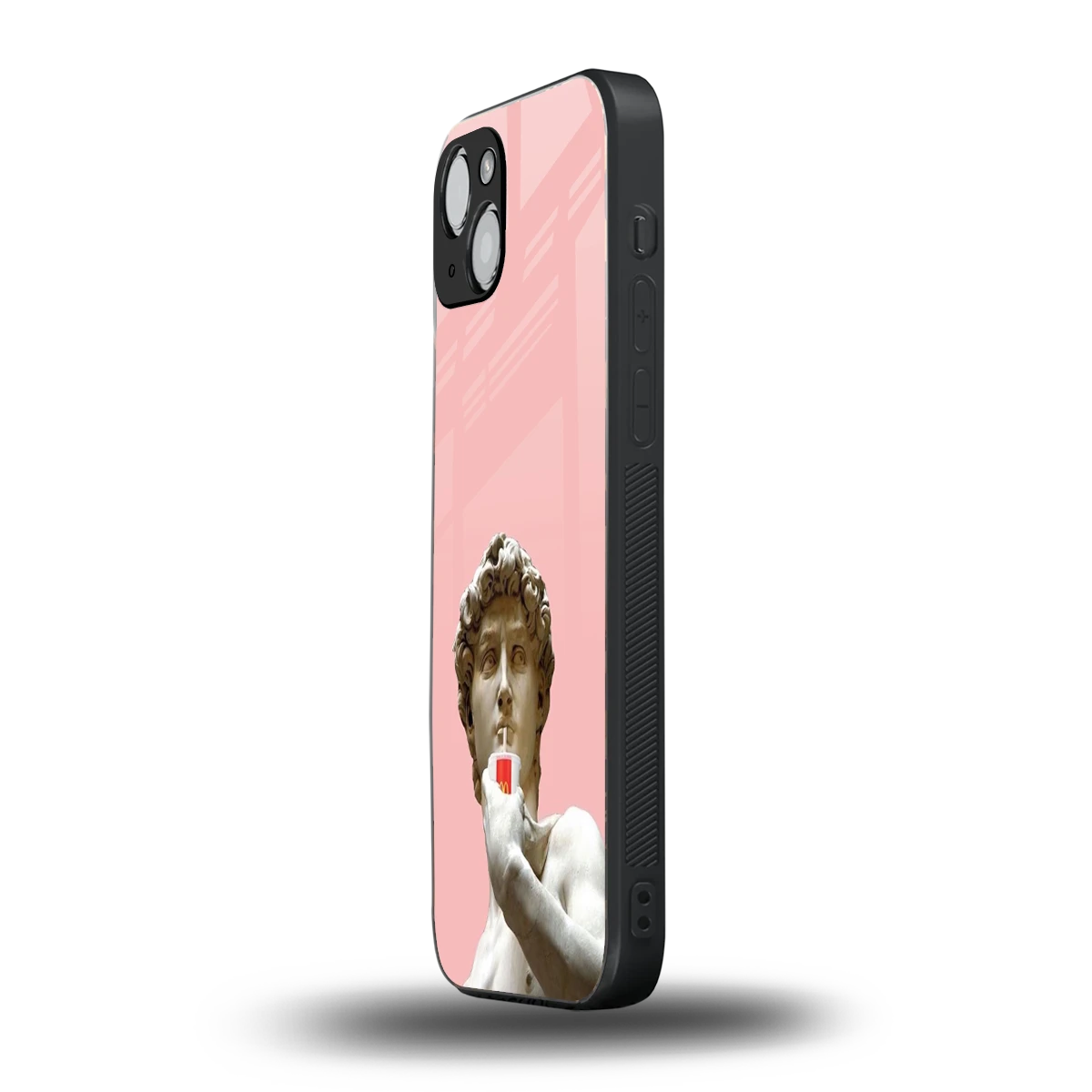 Mc David iphone 15 mobile cover | shockproof glass phone case